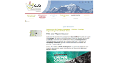Desktop Screenshot of cjd-montblanc.net