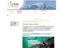Tablet Screenshot of cjd-montblanc.net